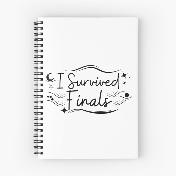 Item preview, I Survived Finals — the end of studies designed and sold by LuveraxArt.