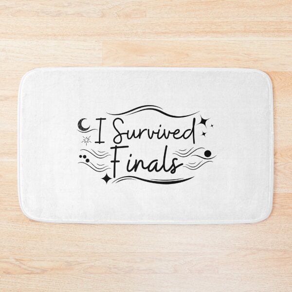 Item preview, I Survived Finals — the end of studies designed and sold by LuveraxArt.