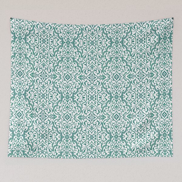 Item preview, Elegant Islamic Arabesque Damask Pattern (V.6w) – Ornamental Seamless Design designed and sold by D-Islamic.