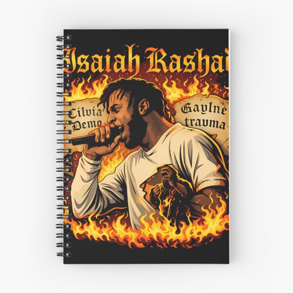 Item preview,  Isaiah Rashad Cilvia Demo Fire Rap  designed and sold by Malaya Jones.