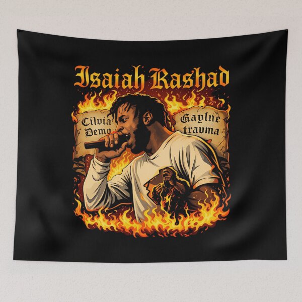 Item preview,  Isaiah Rashad Cilvia Demo Fire Rap  designed and sold by Malaya Jones.