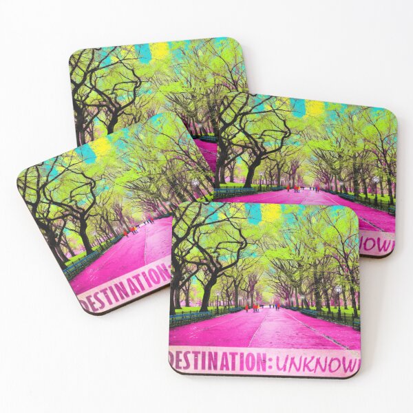 Item preview, Destination Unknown, Psychedelic Pop Art Path designed and sold by bewitchedcuties.