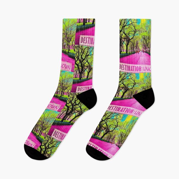 Item preview, Destination Unknown, Psychedelic Pop Art Path designed and sold by bewitchedcuties.