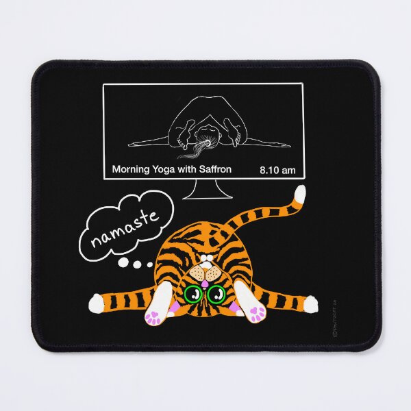 Item preview, POLITOCAT does Yoga by iServalan  designed and sold by Tale Teller Club.