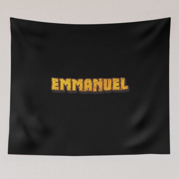 Item preview, Emmanuel Personalized Name - Cool & Funny Custom Gift for Men and Boys designed and sold by Oussinc.