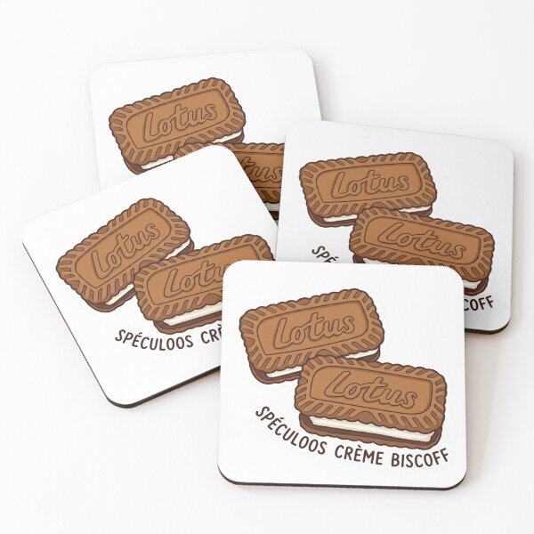 Item preview, Lotus Biscoff Sandwich Cookies Illustration designed and sold by rissershop.