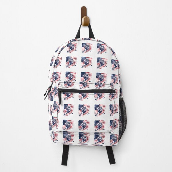 Item preview, Copy of Hockey Player on American Flag designed and sold by FlowerSeller1.