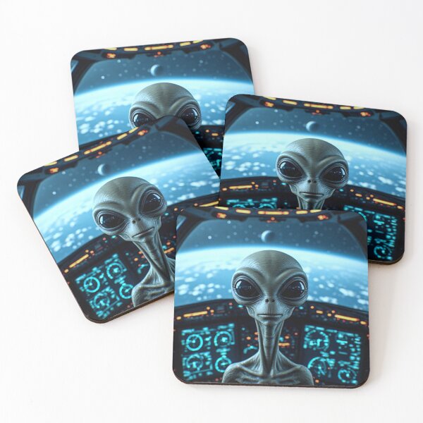 Item preview, ET Alien Flying Ufo  designed and sold by TheDarkWardrobe.