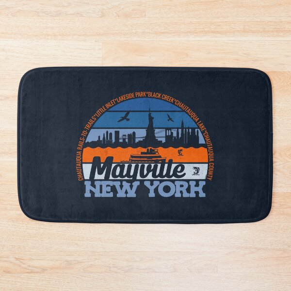 Item preview, Mayville New York Sunset Retro Vintage Local Pride Logo designed and sold by CRHPOD20.