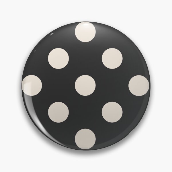 Item preview, Black Polka Dot Pattern – Modern Neutral Spots Print designed and sold by Fezzyboo.