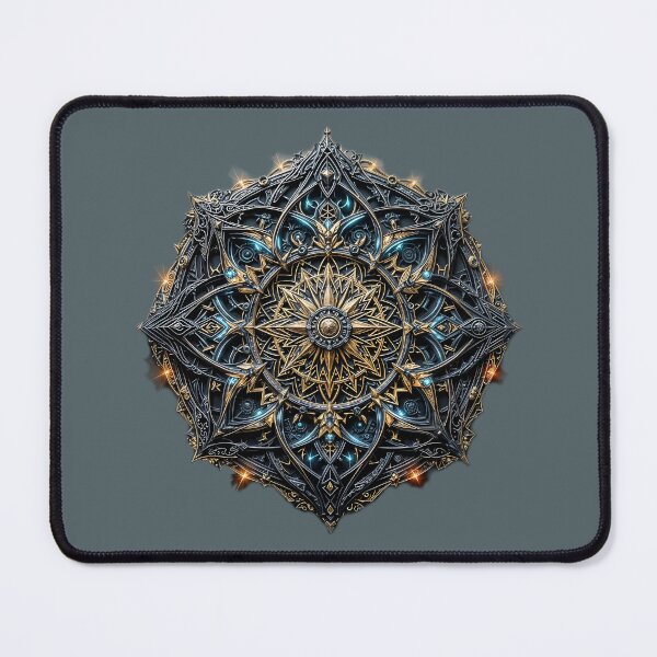Item preview, The Kingdom of the Azure: Jewel Fractal of the Morning Star (Second Version) designed and sold by KunstGeist.