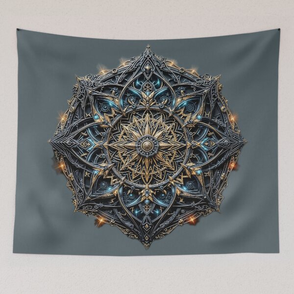 Item preview, The Kingdom of the Azure: Jewel Fractal of the Morning Star (Second Version) designed and sold by KunstGeist.