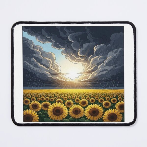 Item preview, Sunflower Storm – Light After Darkness Design designed and sold by Cristhian Almanza.