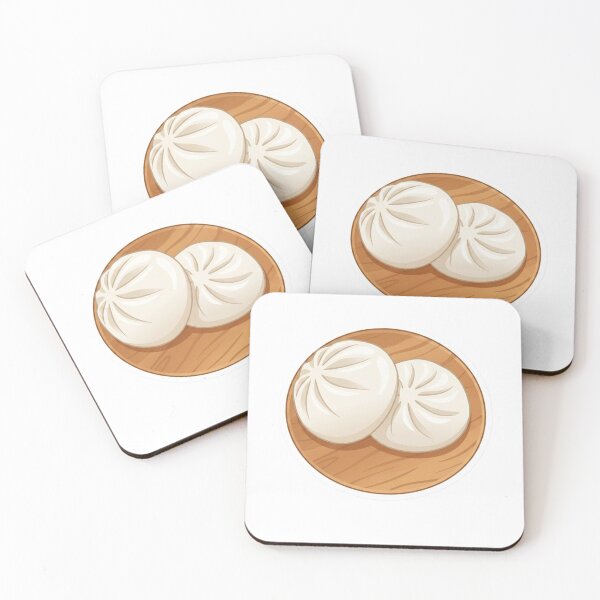 Item preview, Fresh Steamed Baozi Buns Illustration designed and sold by rissershop.