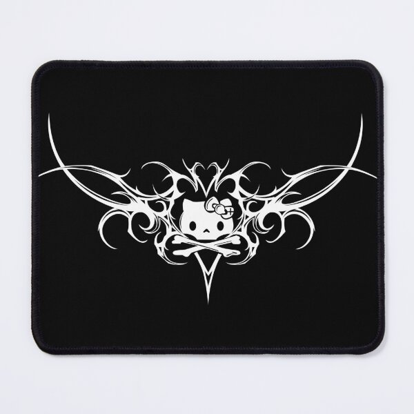 Item preview, Hello ornamental cybertribal kitten. Hello tribal kitten. designed and sold by Tribalgothss.