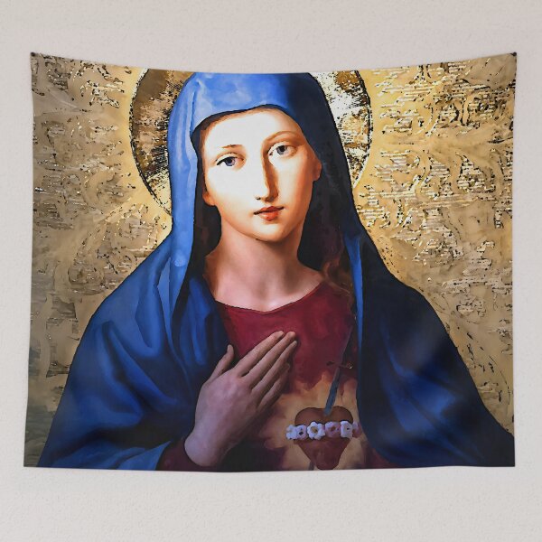 Item preview, Immaculate Heart of Mary - Leopold Kupelwieser designed and sold by Jon-Baran.