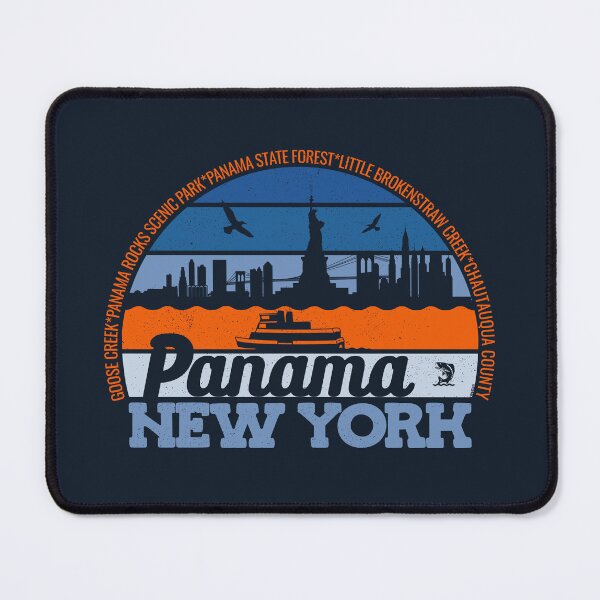 Item preview, Panama New York Sunset Retro Vintage Local Pride Logo designed and sold by CRHPOD20.