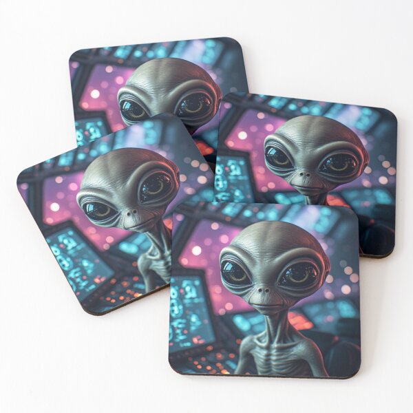 Item preview, ET Alien In Ufo  designed and sold by TheDarkWardrobe.