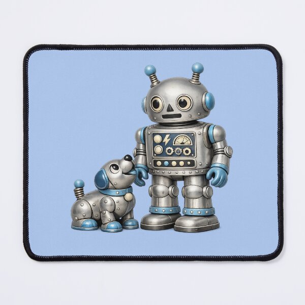 Item preview, A robot and it's robot partner designed and sold by SeanTee.