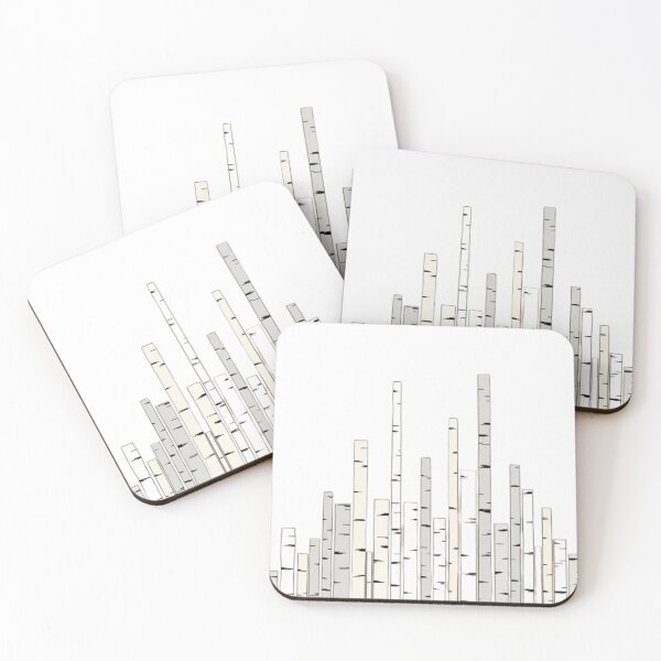 Item preview, Birch Forest – Minimal Nature Pattern designed and sold by Cristhian Almanza.