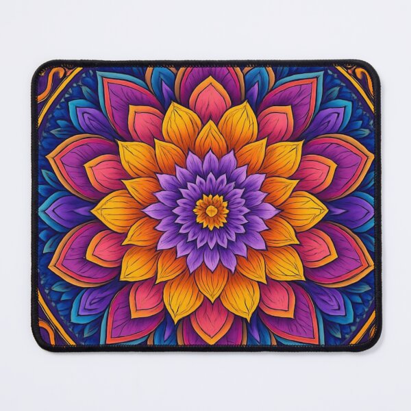Item preview, Mandala flower full color designed and sold by GoGreenlove.