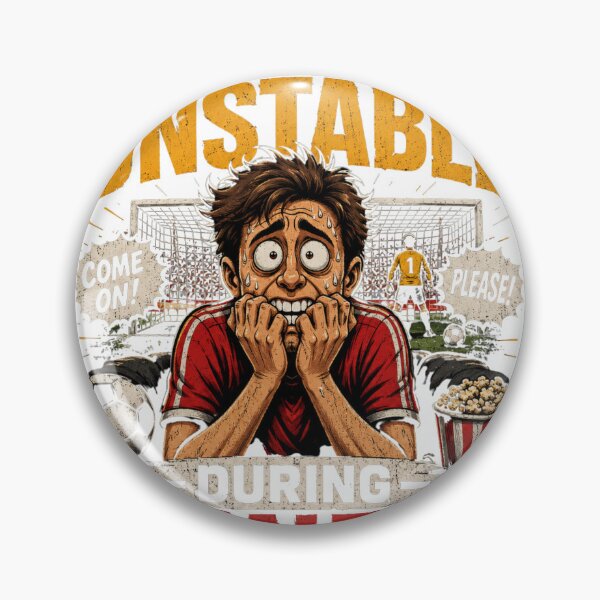 Item preview, Emotionally Unstable During Penalties Funny Football T-Shirt designed and sold by mimouna00.