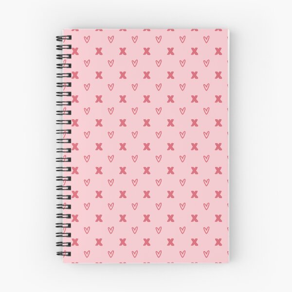 Item preview, Monogram Letter X Heart Pattern | Initial X Cute Hearts Pink | Cute Monogram Letter X Hearts | Letter X Pink Hearts Aesthetic | Pastel Pink Initial X Pattern | Monogram Letter X Hearts Aesthetic designed and sold by VivaFy.