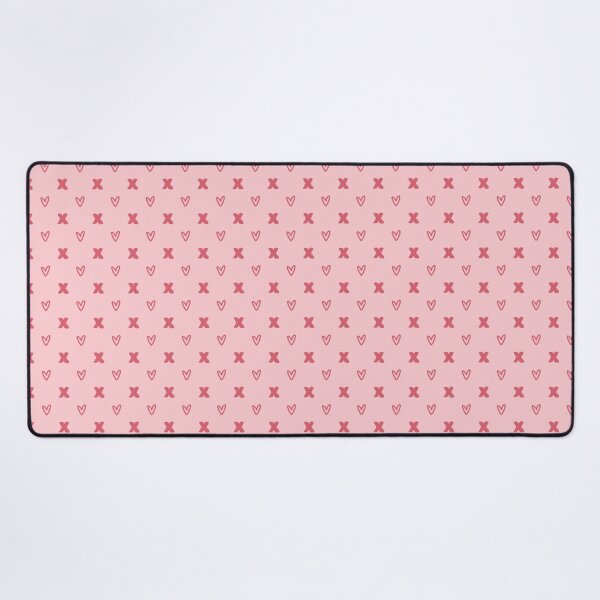 Item preview, Monogram Letter X Heart Pattern | Initial X Cute Hearts Pink | Cute Monogram Letter X Hearts | Letter X Pink Hearts Aesthetic | Pastel Pink Initial X Pattern | Monogram Letter X Hearts Aesthetic designed and sold by VivaFy.