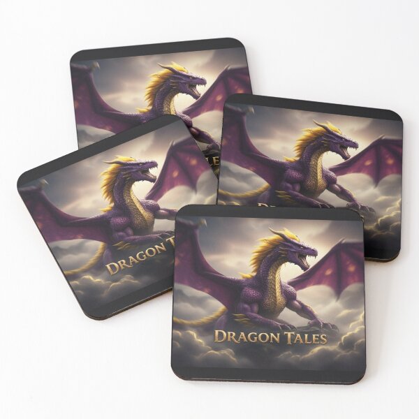 Item preview, Epic Purple Dragon of the Storm: Dark Fantasy Wyrm Monster & Mythical Beast Cinematic Art designed and sold by Yasmine Mohammed.