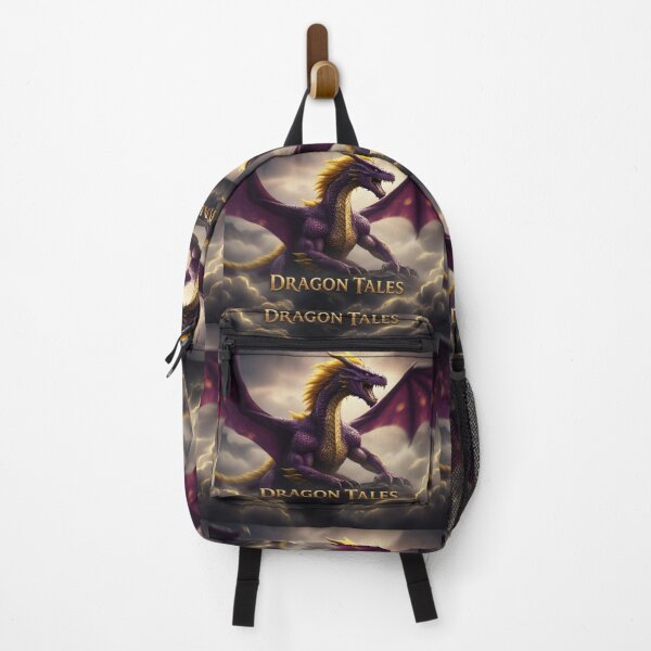 Item preview, Epic Purple Dragon of the Storm: Dark Fantasy Wyrm Monster & Mythical Beast Cinematic Art designed and sold by Yasmine Mohammed.