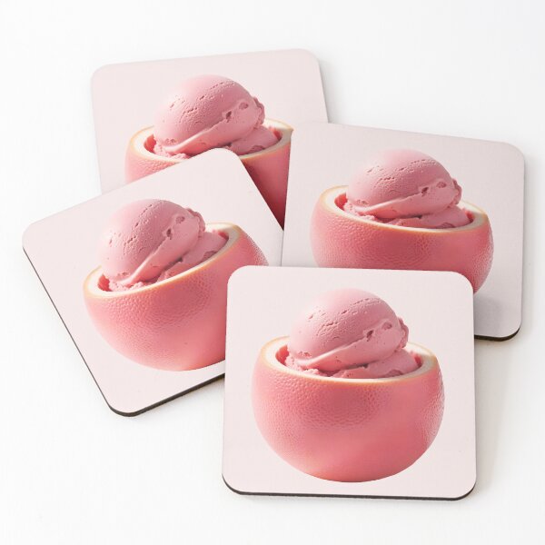 Item preview, Grapefruit Gelato Scones Served in a Grapefruit Cup designed and sold by EmeraldeaArt.