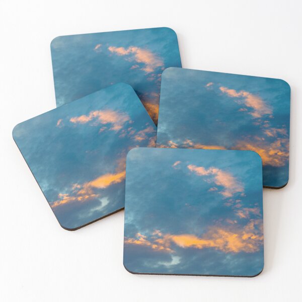 Item preview, Blue sky with warm cloud highlights designed and sold by GingaDesigns.