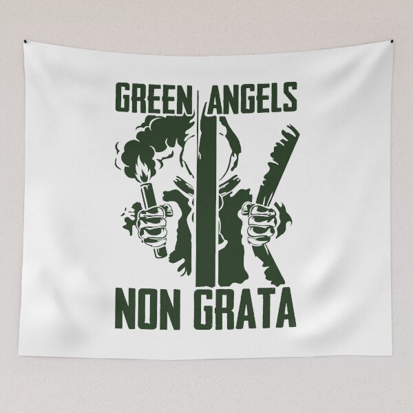 Item preview, Green Angels Non Grata designed and sold by Ultrastik.