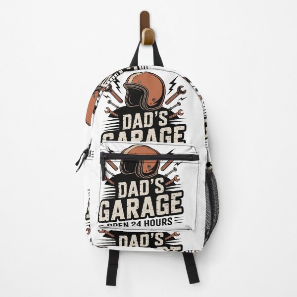Item preview, Dad’s Garage Open 24 Hours | Bold Retro Automotive Style | DIY Workshop & Handyman Dads designed and sold by InspiredCreatives.
