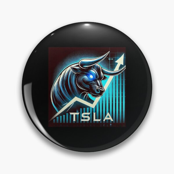 Item preview, Tesla Stock Investor EV Market Bull Run Trading Design designed and sold by TEEJAMBOREE.