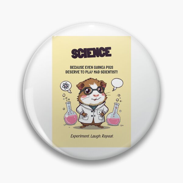 Item preview, funny scientist guinea pig design designed and sold by jojodebondy.