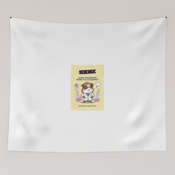 Item preview, funny scientist guinea pig design designed and sold by jojodebondy.