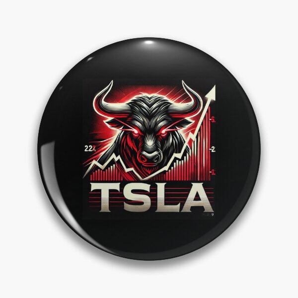 Item preview, Tesla Stock Investor EV Market Bull Run Trading Design designed and sold by TEEJAMBOREE.