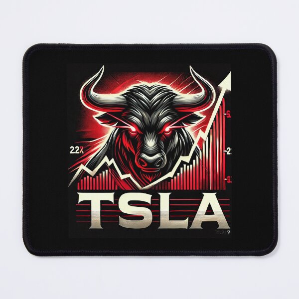 Item preview, Tesla Stock Investor EV Market Bull Run Trading Design designed and sold by TEEJAMBOREE.