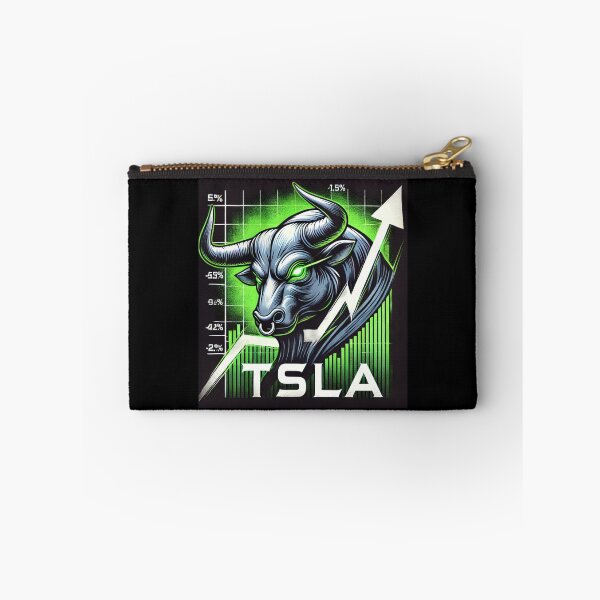Item preview, Tesla Stock Investor EV Market Bull Run Trading Design designed and sold by TEEJAMBOREE.