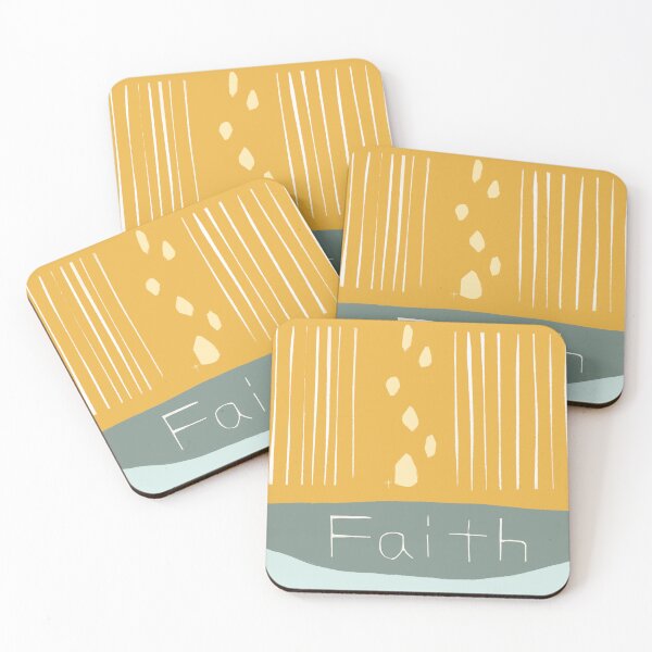 Item preview, Faith Minimalist Christian Wall Art Peaceful Rainy Grace Vol 1 designed and sold by TSIOillust.
