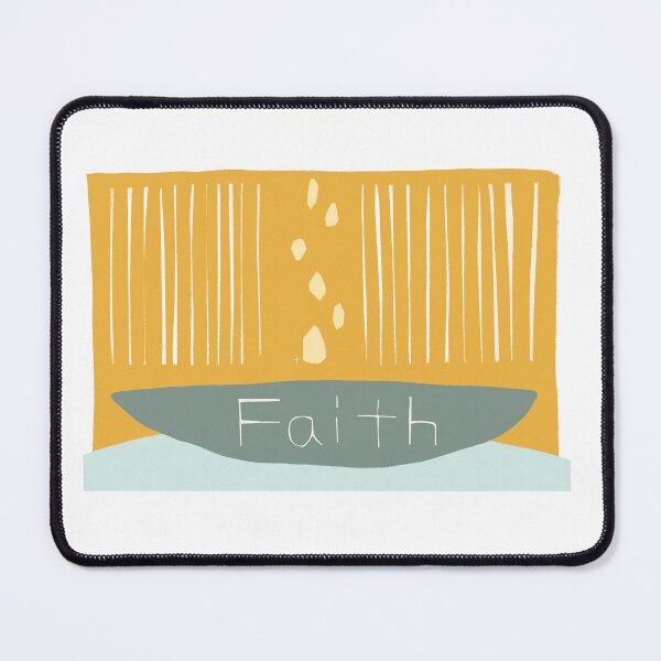 Item preview, Faith Minimalist Christian Wall Art Peaceful Rainy Grace Vol 1 designed and sold by TSIOillust.