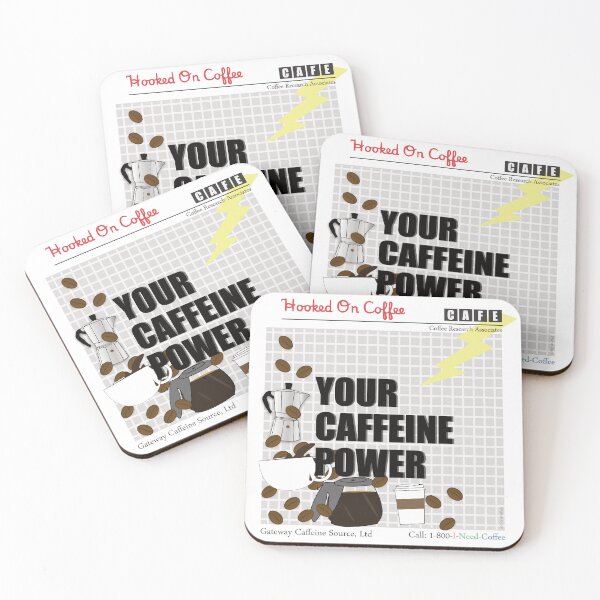 Item preview, Hooked On Coffee | Coffee Aesthetic designed and sold by JustAsmahDesign.