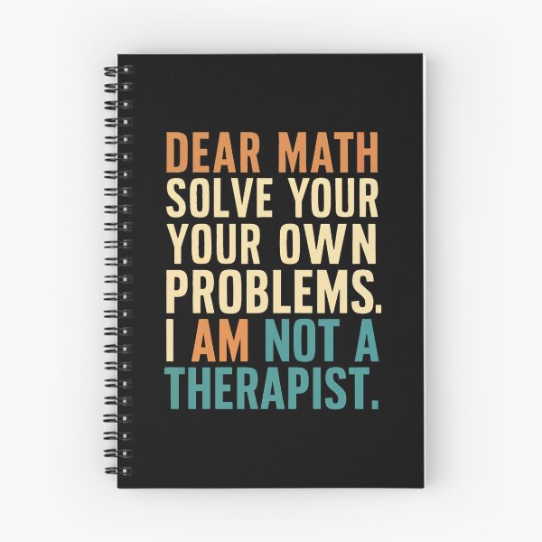 Item preview, Dear Math Therapist designed and sold by SiarheiYur.