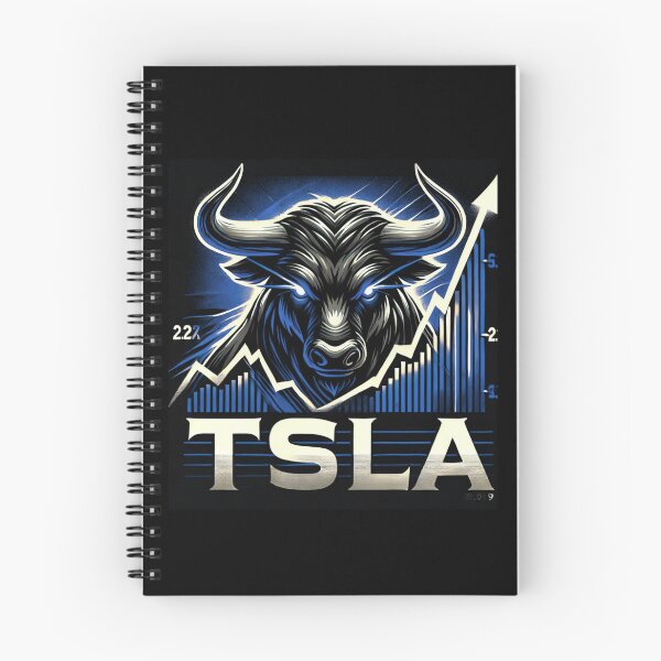 Item preview, Tesla Stock Investor EV Market Bull Run Trading Design designed and sold by TEEJAMBOREE.