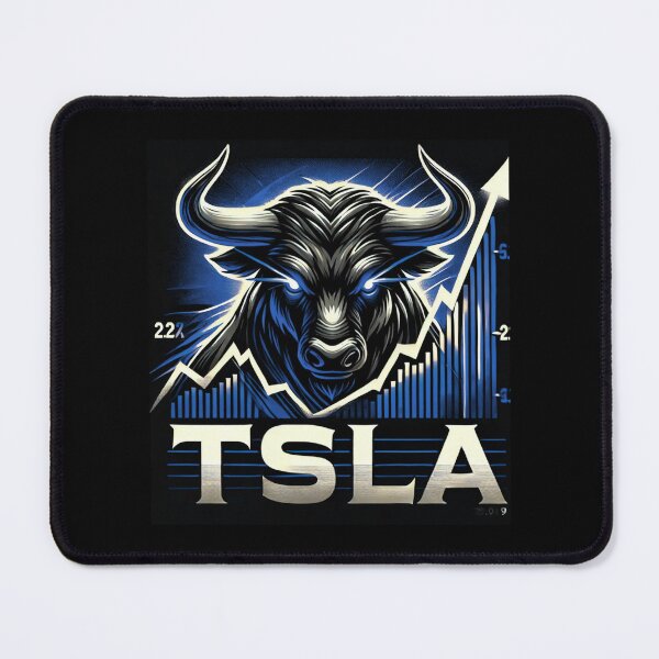 Item preview, Tesla Stock Investor EV Market Bull Run Trading Design designed and sold by TEEJAMBOREE.