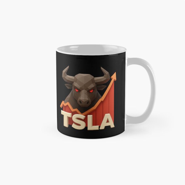 Item preview, Tesla Stock Investor EV Market Bull Run Trading Design designed and sold by TEEJAMBOREE.
