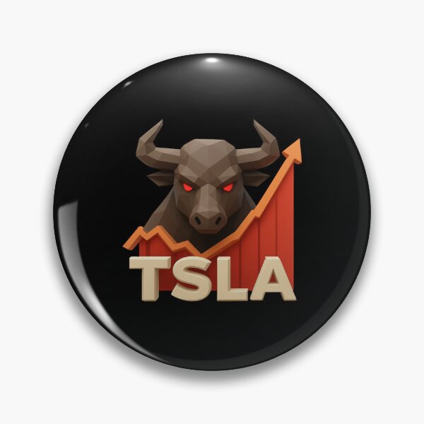 Item preview, Tesla Stock Investor EV Market Bull Run Trading Design designed and sold by TEEJAMBOREE.