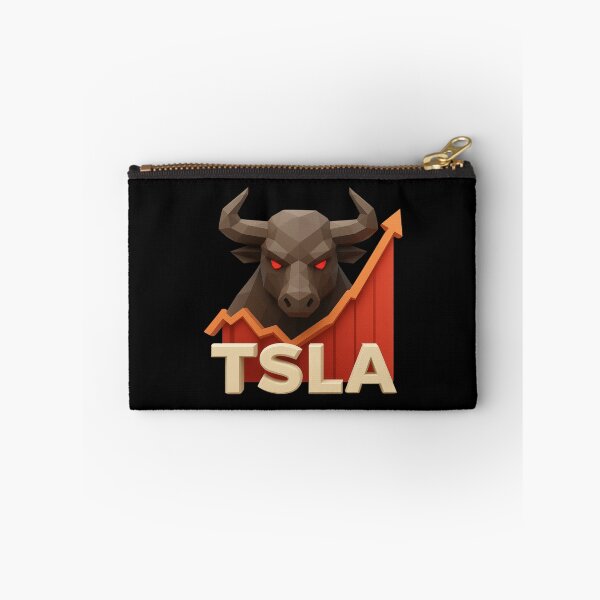 Item preview, Tesla Stock Investor EV Market Bull Run Trading Design designed and sold by TEEJAMBOREE.