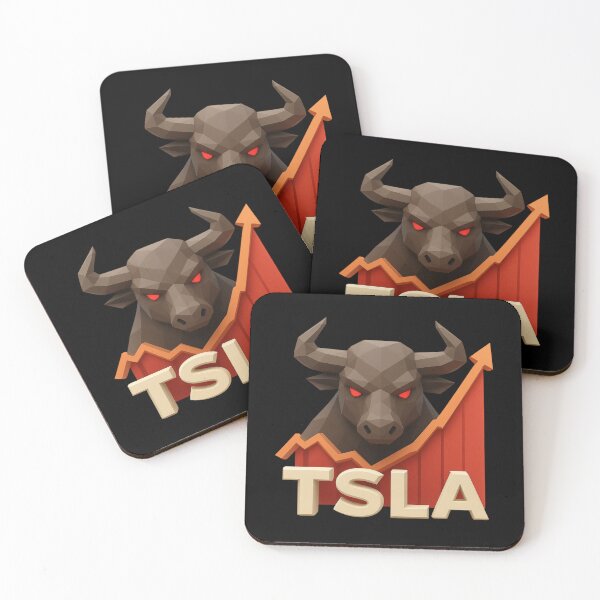 Item preview, Tesla Stock Investor EV Market Bull Run Trading Design designed and sold by TEEJAMBOREE.